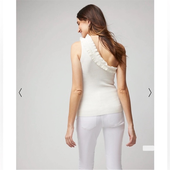 WHBM One Shoulder Tank - NWT - Picture 4 of 10
